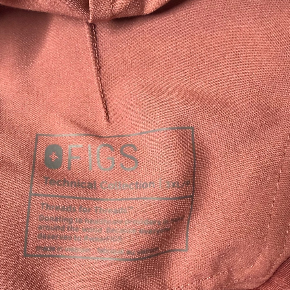 FIGS Zamora Jogger Scrub Pants Mauve - Picture 7 of 7
